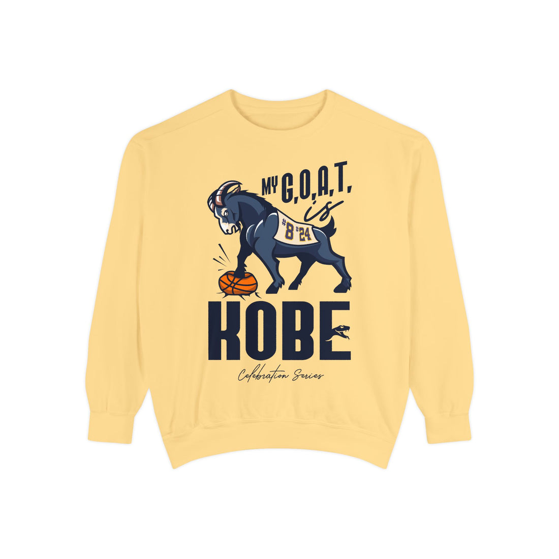 🐐 🏀 My G.O.A.T. is Kobe Sweatshirt | Celebration Series Basketball Crewneck