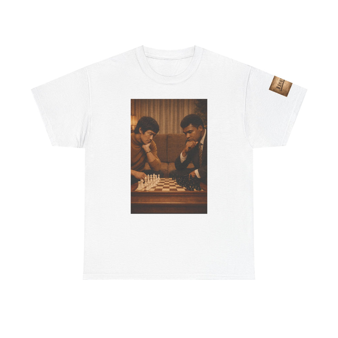 Legends Face Off Vintage Tee – Iconic Chess Players Graphic Shirt