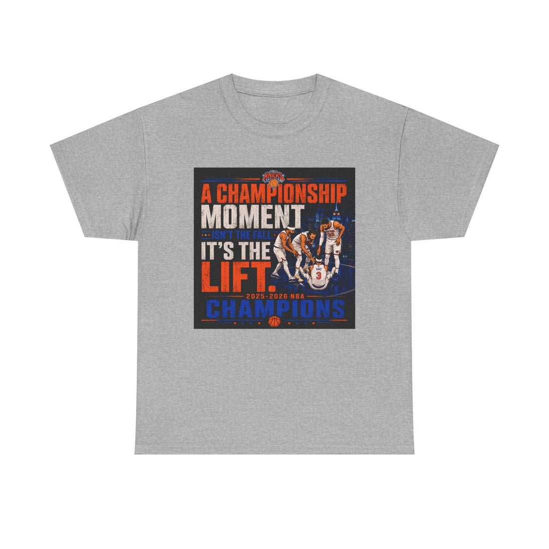 New York Go Crazy 2025-26 Champions | Together We Rise | G.O.A.T. Talk Tees