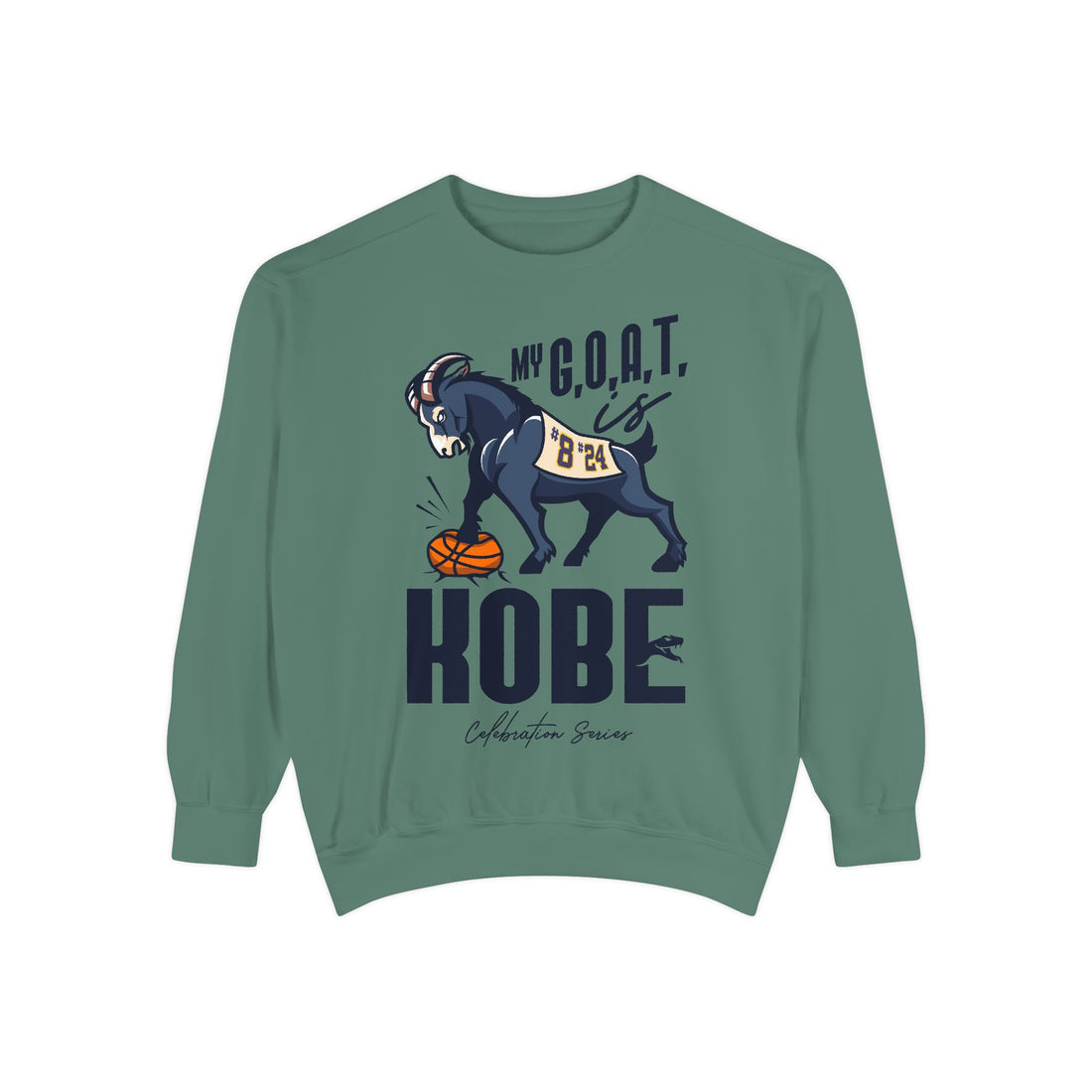 🐐 🏀 My G.O.A.T. is Kobe Sweatshirt | Celebration Series Basketball Crewneck