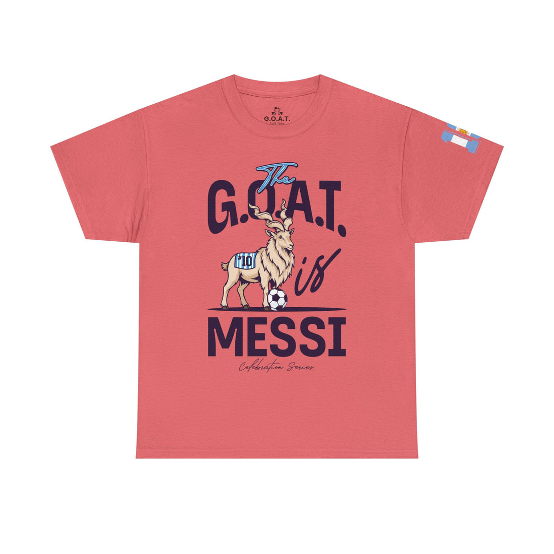 ⚽ The G.O.A.T. Is Messi 🐐 Soccer Fan T-Shirt
