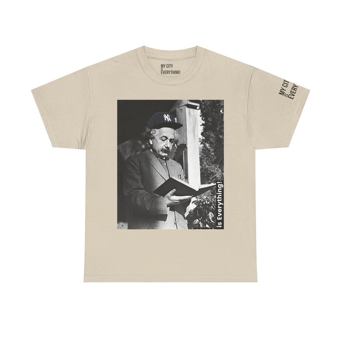 Einstein x Yankees Tee – Street Genius Edition | My City Is Everything!