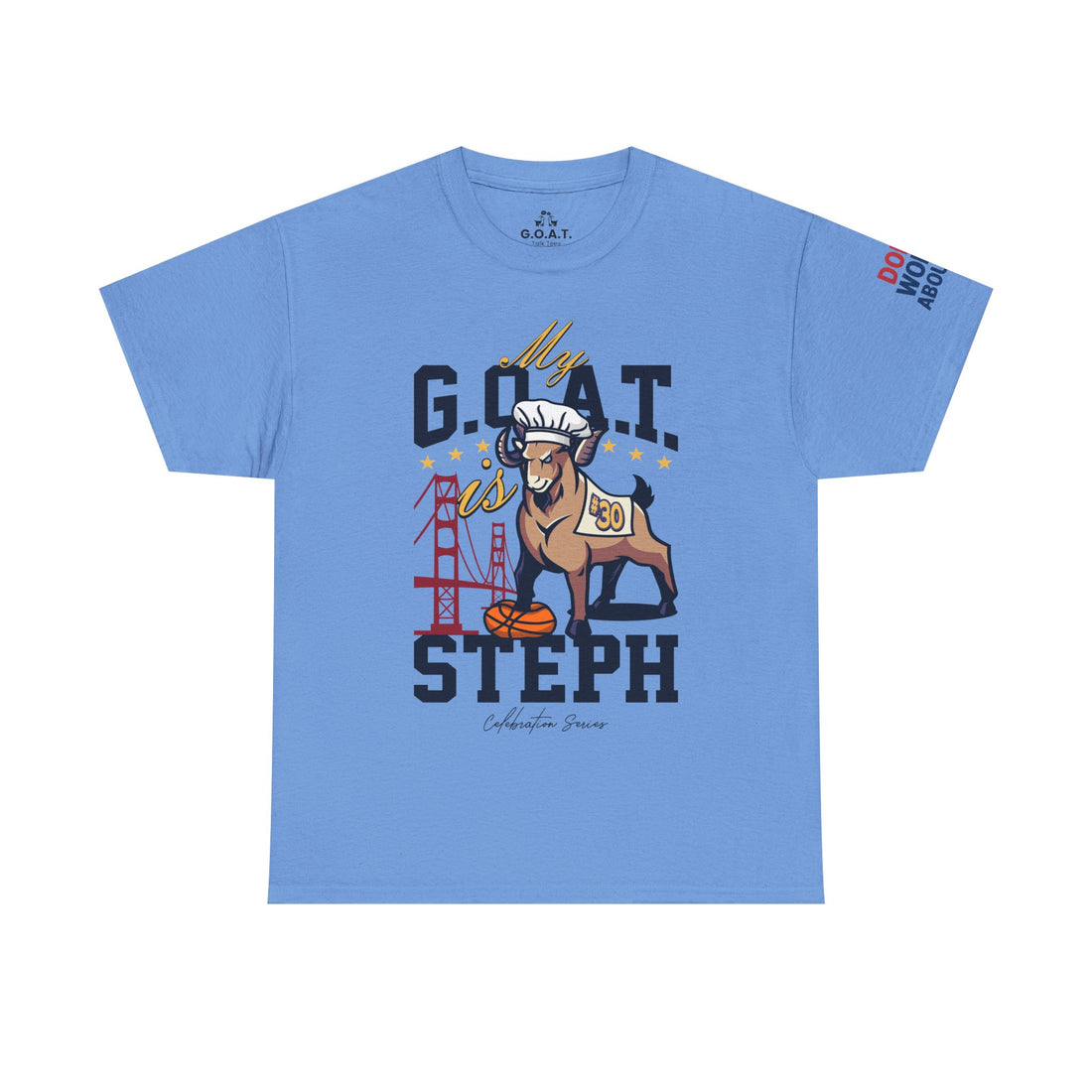 🐐🏀 My G.O.A.T. is Steph T-Shirt | Celebration Series Basketball Tee