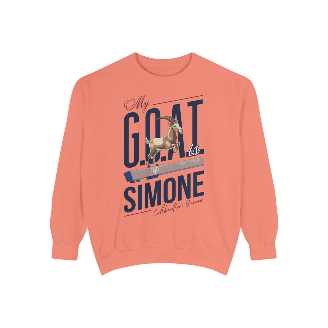 🐐 🥇 My G.O.A.T. is Simone – Celebration Series Sweatshirt